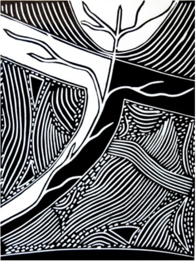 Michel BREIL - Linogravure