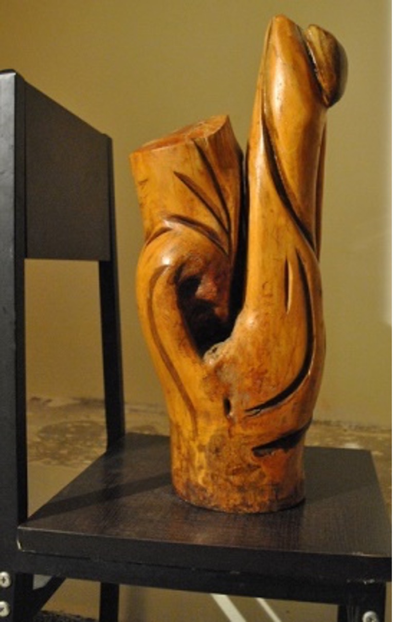 Faya Baghdad - Sculpture sur bois de tamaris